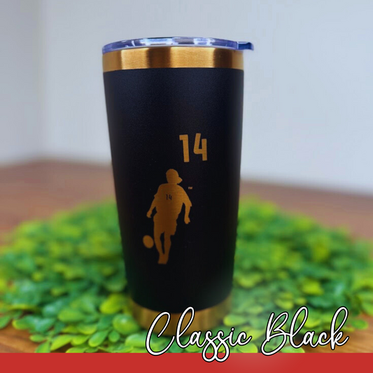 BVW 20oz Copper Engraved Stainless Steel Tumbler