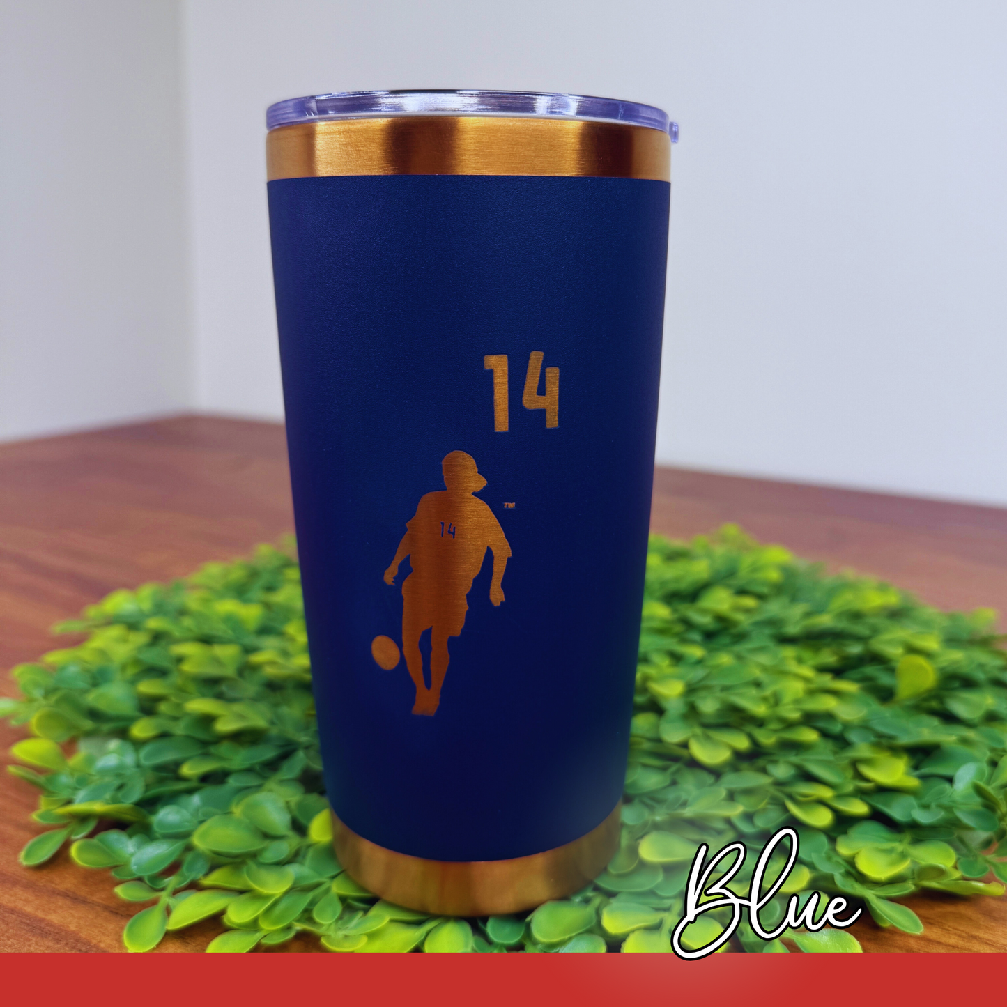 BVW 20oz Copper Engraved Stainless Steel Tumbler