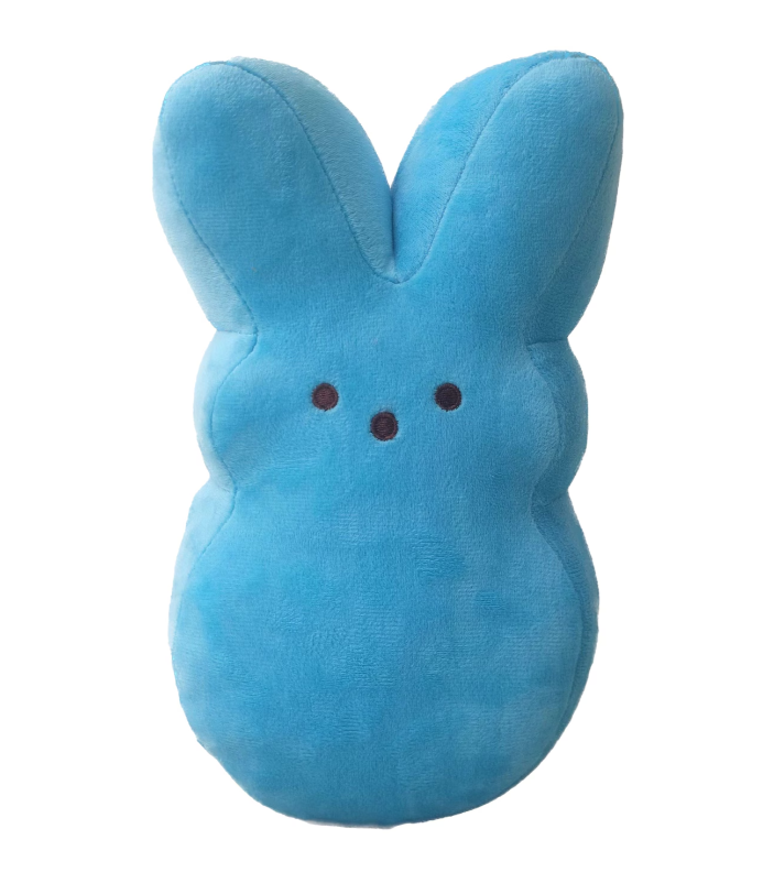 Personalized Peep Medium Marshmallow Bunny Plushie - 10in