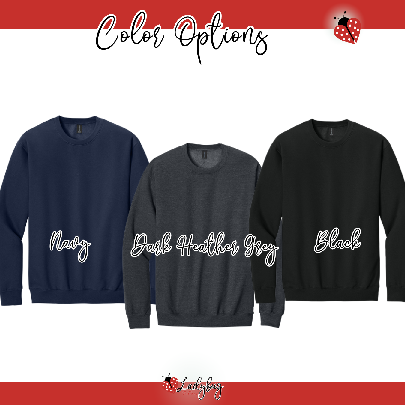 WSSA Embroidered Crewneck Sweatshirt – Classic Fit