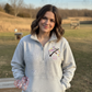 Clay Target Shooting 1/4 Zip - Embroidered Clay Target Apparel
