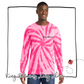 King Kleaners Pink Tie-Dye Long Sleeve Shirt