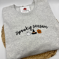 Spooky Season Embroidered Crewneck | Halloween Sweatshirt