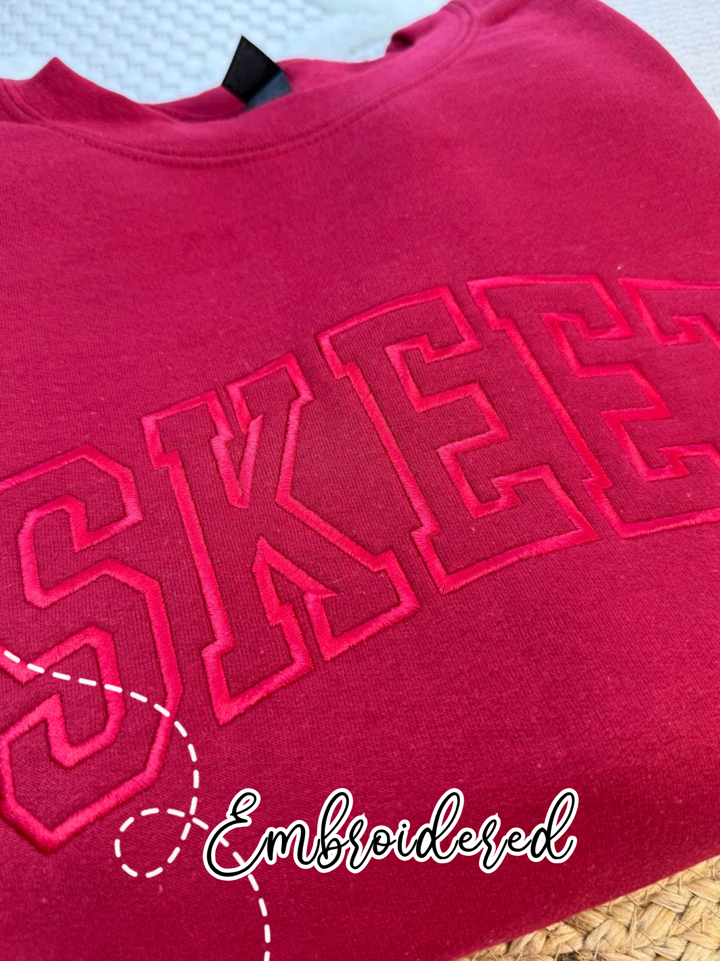 Skeet Shooting Sweatshirt - Embroidered SKEET