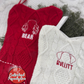 Dog Bone Knit Personalized Christmas Stocking - Embroidered