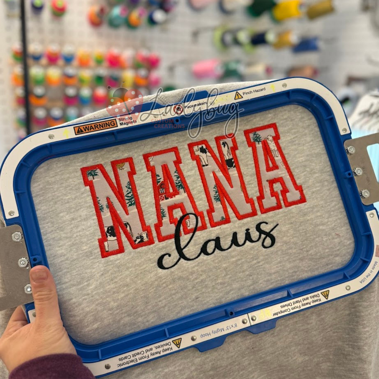 Custom Name Keepsake Sweatshirt – Made From Your Loved Ones Belongings