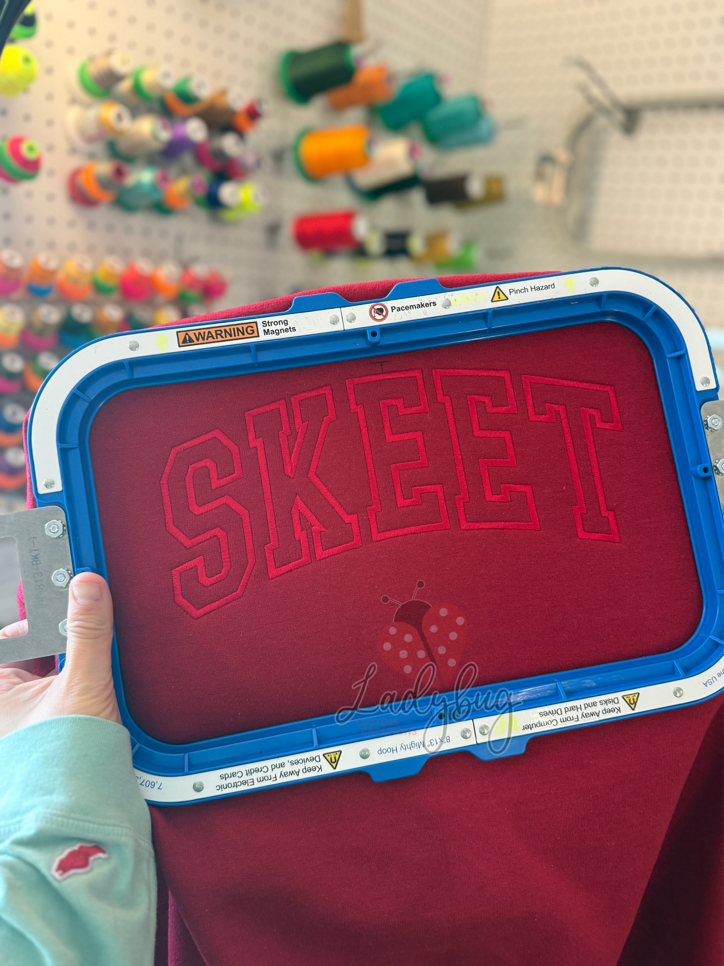Skeet Shooting Sweatshirt - Embroidered SKEET