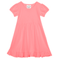 Personalized Easter Embroidered Puff Sleeve Ruffle Dress