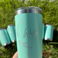 20oz Laser Engraved Tumblers | Custom Logo Upload or Name | Corporate Gifts | Bridal Party Cups