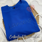 Custom Embroidered Name Crewneck - Personalized Text Sweatshirt