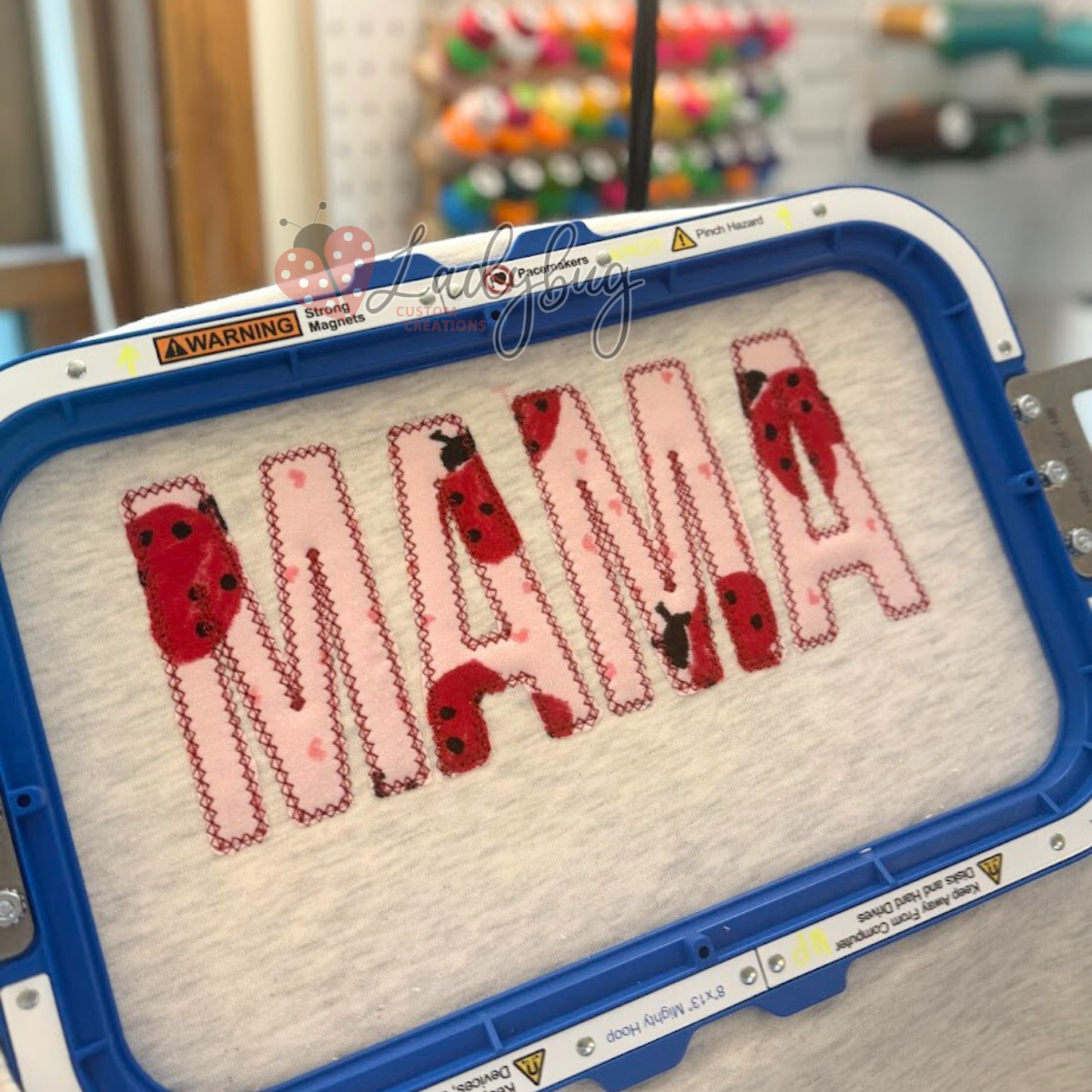 MAMA Sweatshirt - Custom Baby Keepsake Sweatshirt – Made From Your Child’s Outfits & Blankets