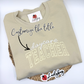 Teacher Crewneck with Custom Title
