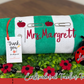 Personalized Embroidered Teacher Towels – End of Year or Teacher Appreciation Gift with Name & Gift Tag