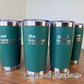 20oz Laser Engraved Tumblers | Custom Logo Upload or Name | Corporate Gifts | Bridal Party Cups