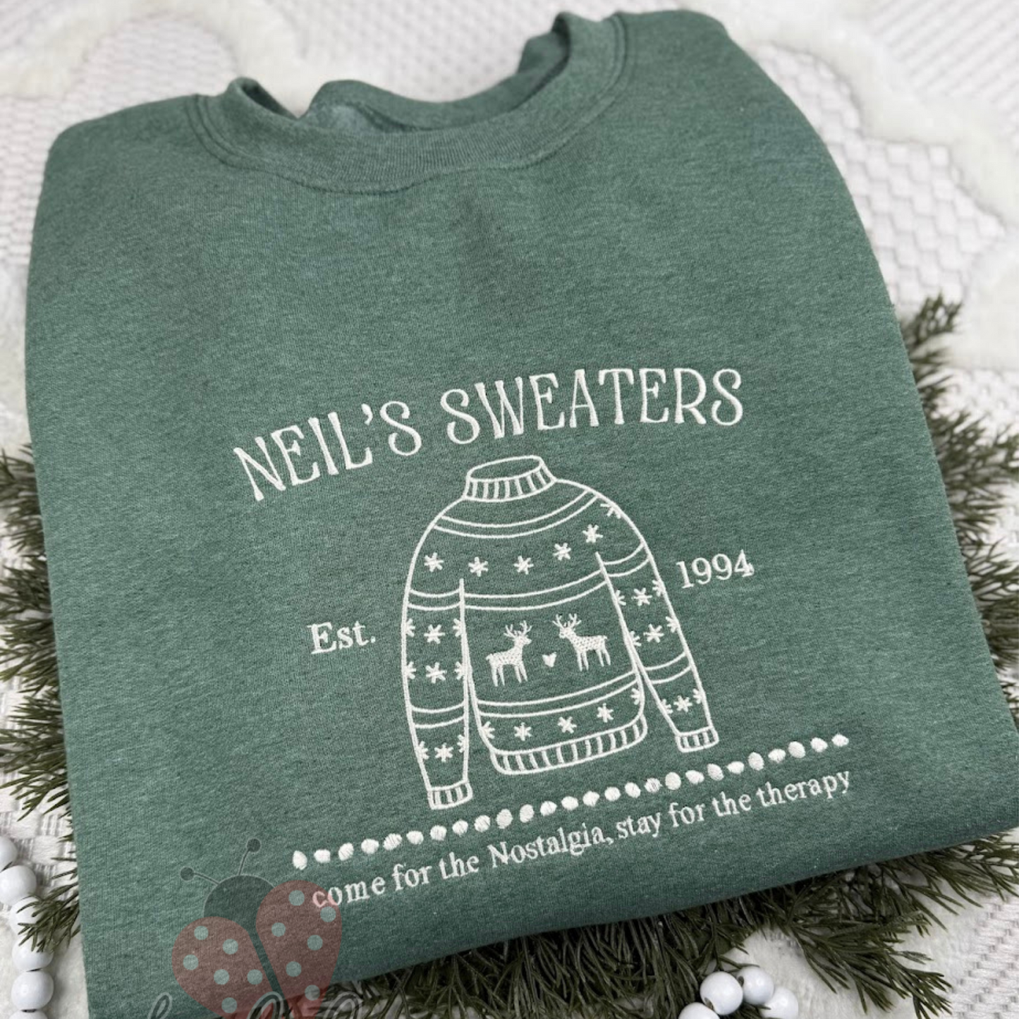 embroidered crewneck

ugly sweater tee

funny christmas top

holiday movie shirt

nostalgia sweatshirt

christmas embroidery

cozy holiday sweater

retro christmas top

therapist humor gift

holiday crewneck

christmas gift idea

winter sweatshirt

funny holiday shirt