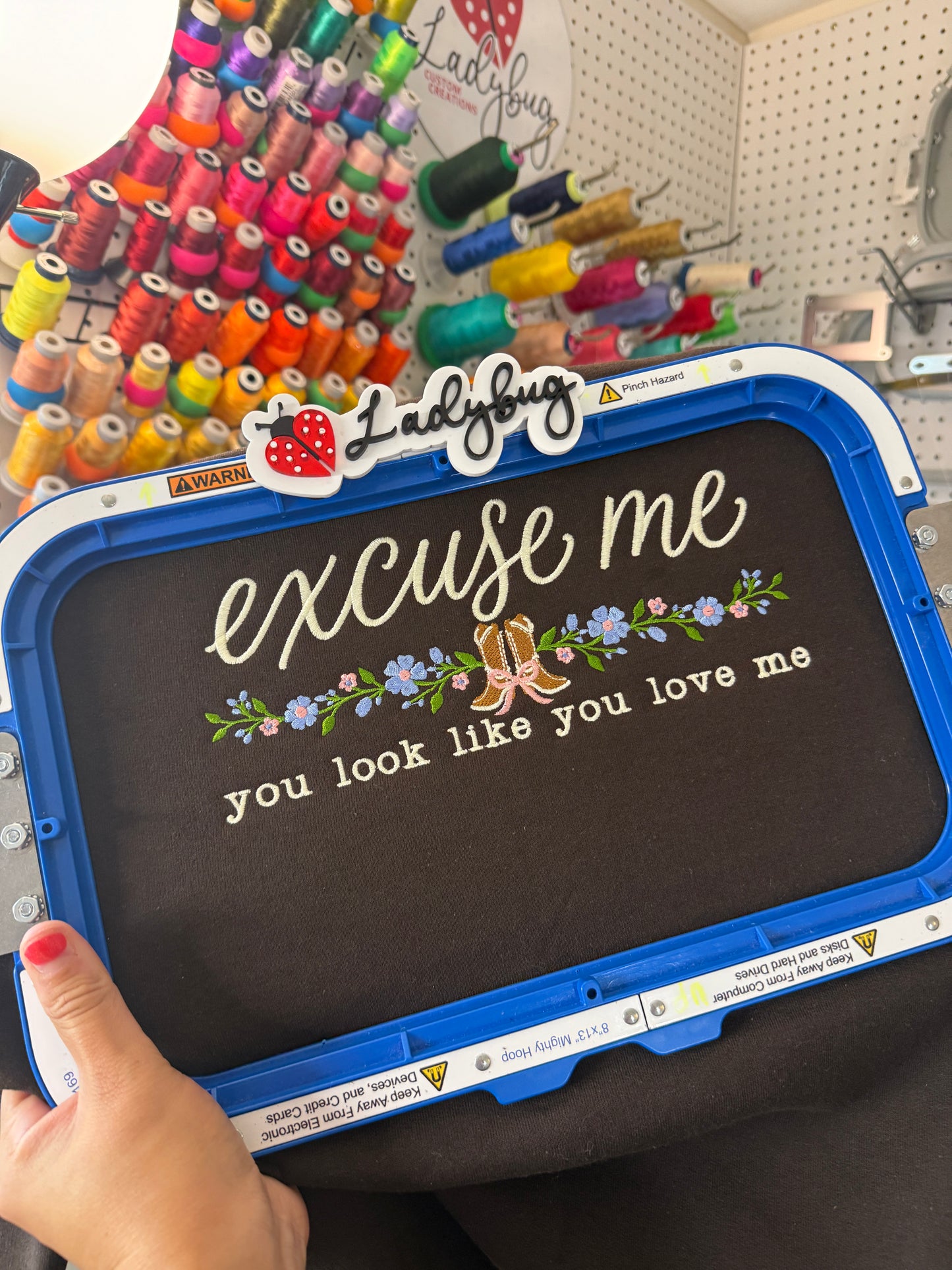 Excuse Me You Look Like You Love Me Crewneck | Country Sweatshirt