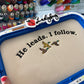He Leads I Follow Duck Crewneck | Faith & Hunting Sweatshirt