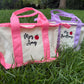 Personalized Teacher Mini Tote Bag - Embroidered