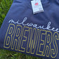 Milwaukee Baseball Diamond Stitched Embroidered Crewneck