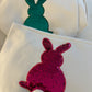 Embroidered Bunny Butt Easter Basket - Easter Tote Bag