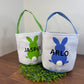 Embroidered Bunny Butt Easter Basket - Easter Tote Bag