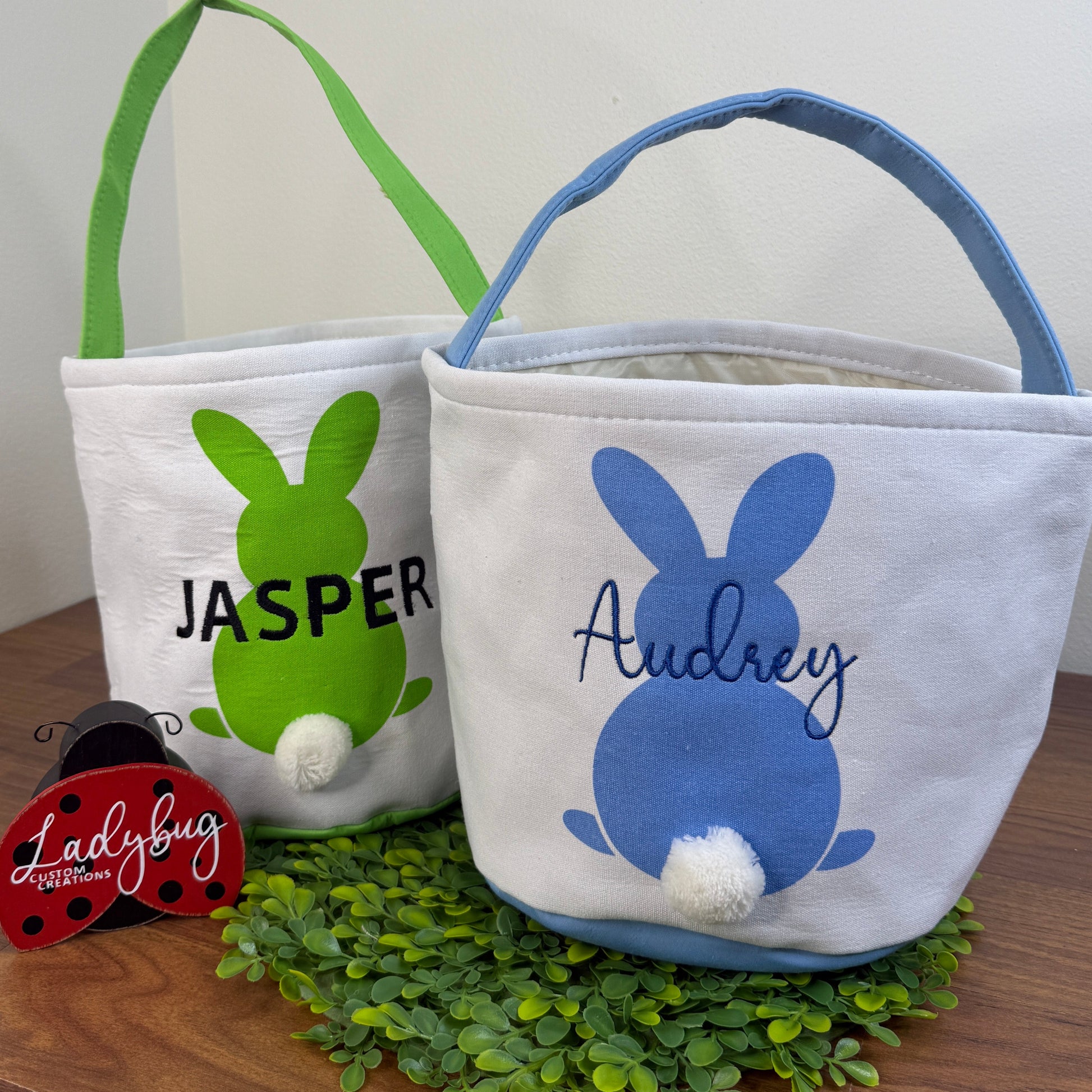 Bunny easter basket
