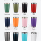 20oz Laser Engraved Tumblers | Custom Logo Upload or Name | Corporate Gifts | Bridal Party Cups