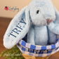 Embroidered Easter Bunny - 16" Plushie