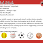Personalized Round Baseball Towel with Fringe – Custom Name Embroidery