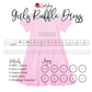 Personalized Easter Embroidered Puff Sleeve Ruffle Dress
