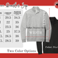 Personalized Teacher Quarter Zip - Apple Heart with Name