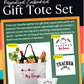 Teacher Gift Tote Set – Personalized Canvas Tote + Coordinating Makeup Bag