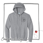 WSSA Full Zip Up Hoodie - Embroidered Logo