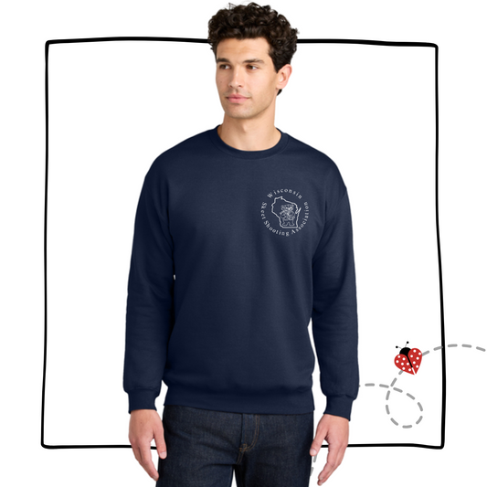 WSSA Embroidered Crewneck Sweatshirt – Classic Fit