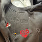Bride Crewneck | Future Mrs. Embroidered Sweatshirt | Custom Neckline Embroidery | Wedding Gift | Gildan Unisex Fit