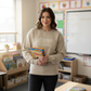 Teacher Crewneck with Custom Title