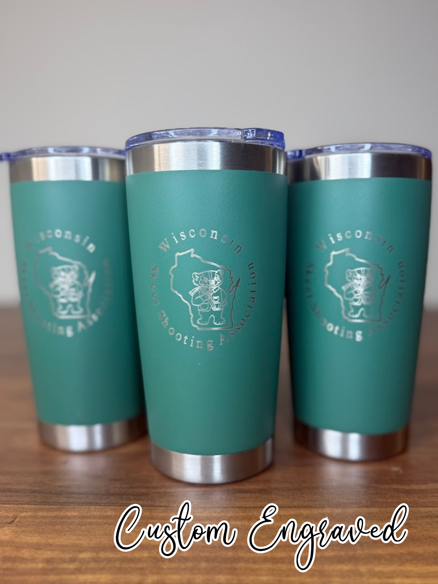 20oz Laser Engraved Tumblers | Custom Logo Upload or Name | Corporate Gifts | Bridal Party Cups